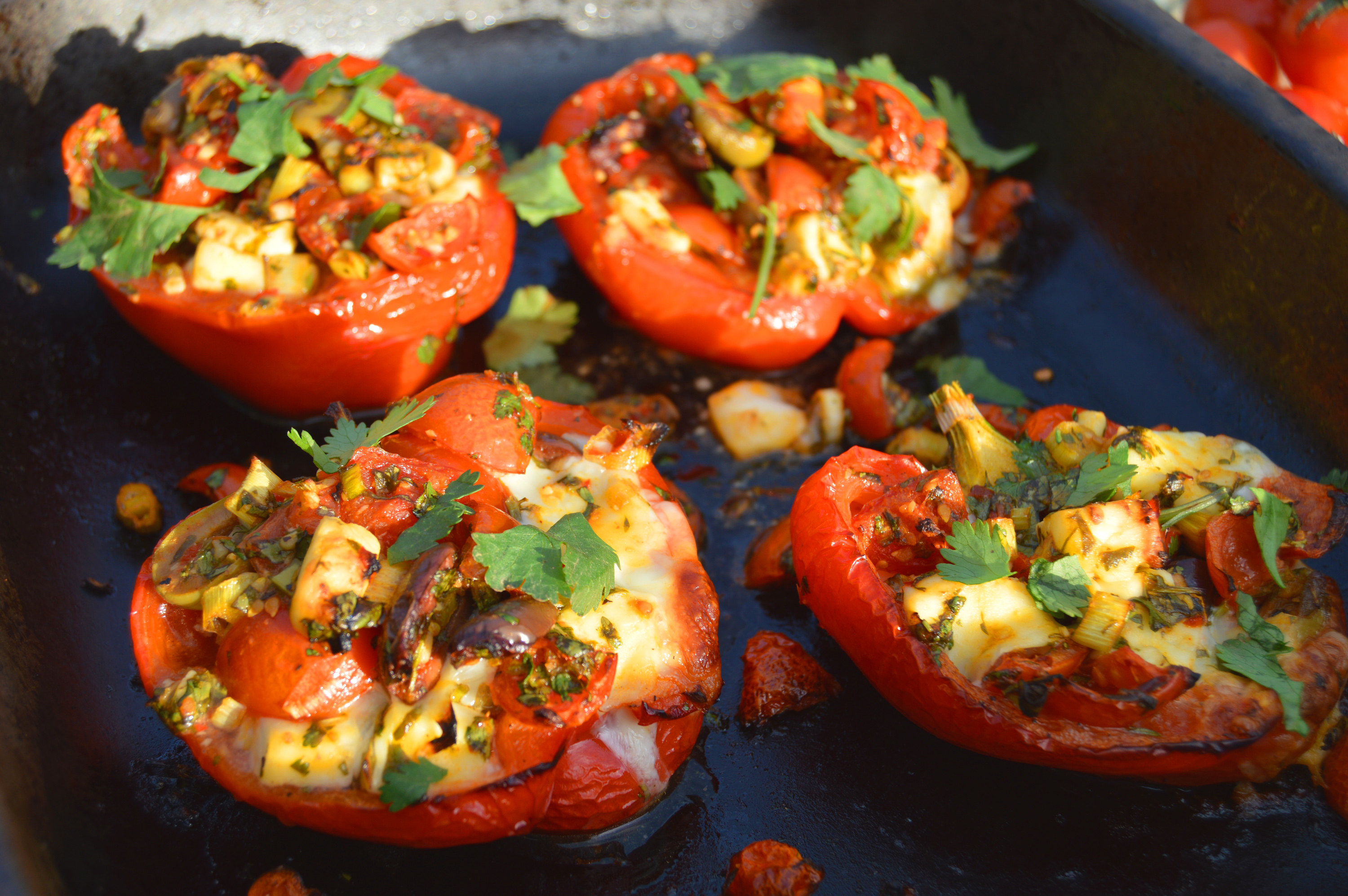 Stuffed Red Peppers To Palestine