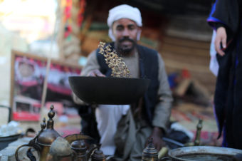 Coffee and Cardamom on the Streets of Palestine - Mohammed Zaanoun