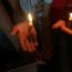 Palestinians to light a candle in front of their homes to honour those starving in Israeli Prisons | Photo by: Mohammed Zaanoun