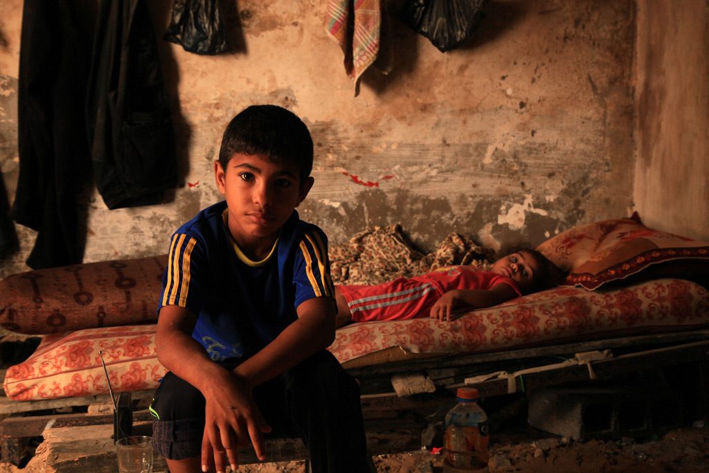 Lest we forget the human beings of Gaza | Photo by: Mohammed Zaanoun