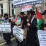 Thousands rally in London for Palestine | Photo by: Sarah Wilkinson