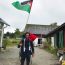 Benjamin Ladraa on his ambitious #WalkToPalestine | Photo via: Benjamin Ladraa Facebook