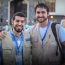 Dr. Matthew Chetta (right) arrives in Gaza, Palestine | Photo via: Palestine Children's Relief Fund